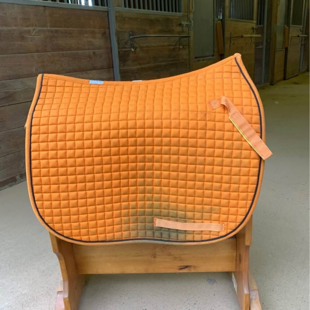 PRI Cotton Quilted Dressage Saddle Pad